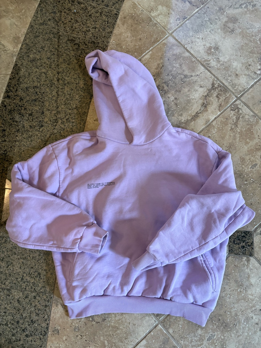 Pangaia Lavender Pullover Hoodie - Pastel Lilac